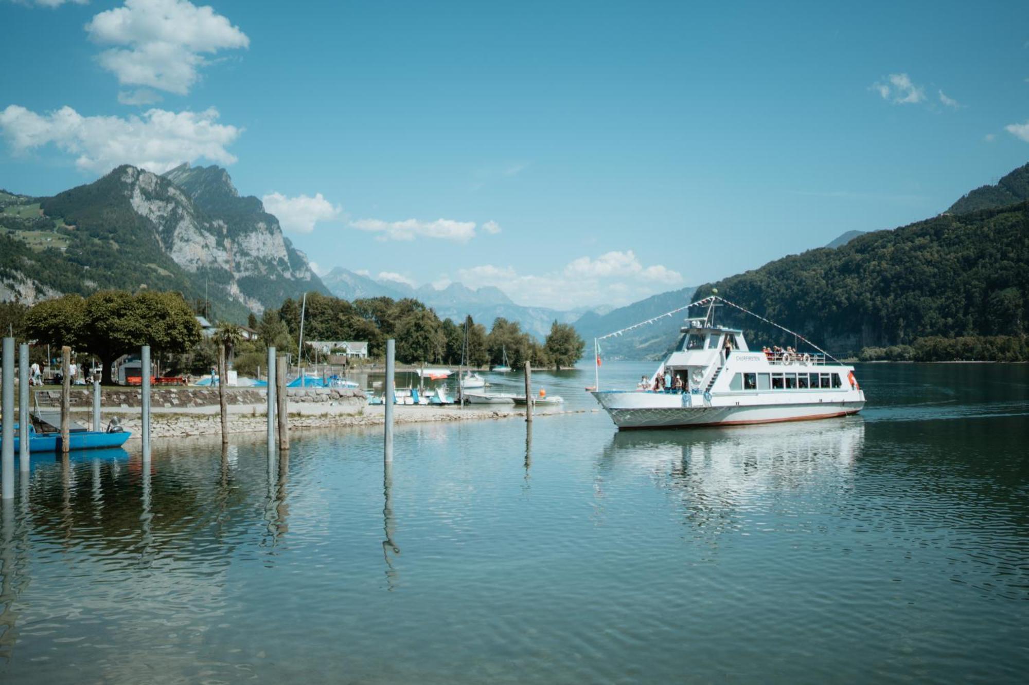 Parkhotel Schwert Weesen Dış mekan fotoğraf